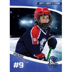 Carte personnalisée LEGEND – Design holographique sportif unique