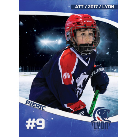 Carte personnalisée LEGEND – Design holographique sportif unique
